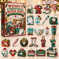 Personalized Christmas Nurse Shift Advent Calendar 2026