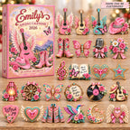 Personalized Country Music Butterfly Advent Calendar 2026
