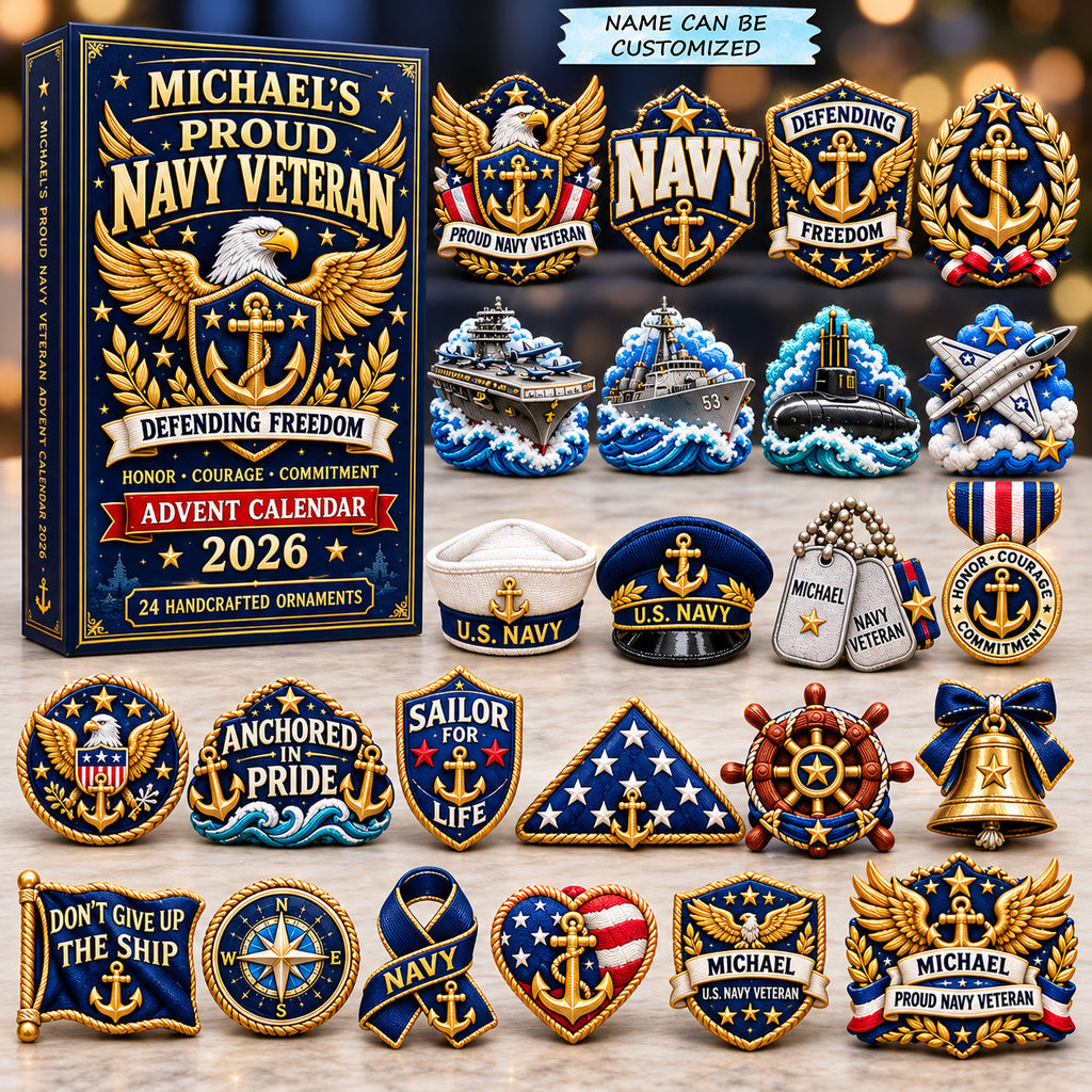 Personalized Defending Freedom Advent Calendar 2026
