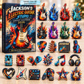 Personalized Electric Guitar Studio Advent Calendar 2026
