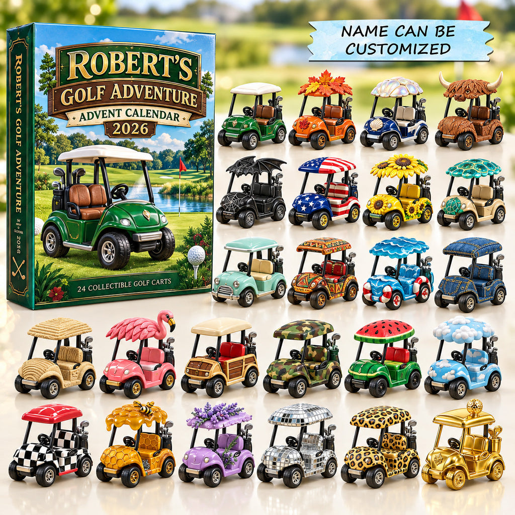 Personalized Golf Adventure Advent Calendar 2026