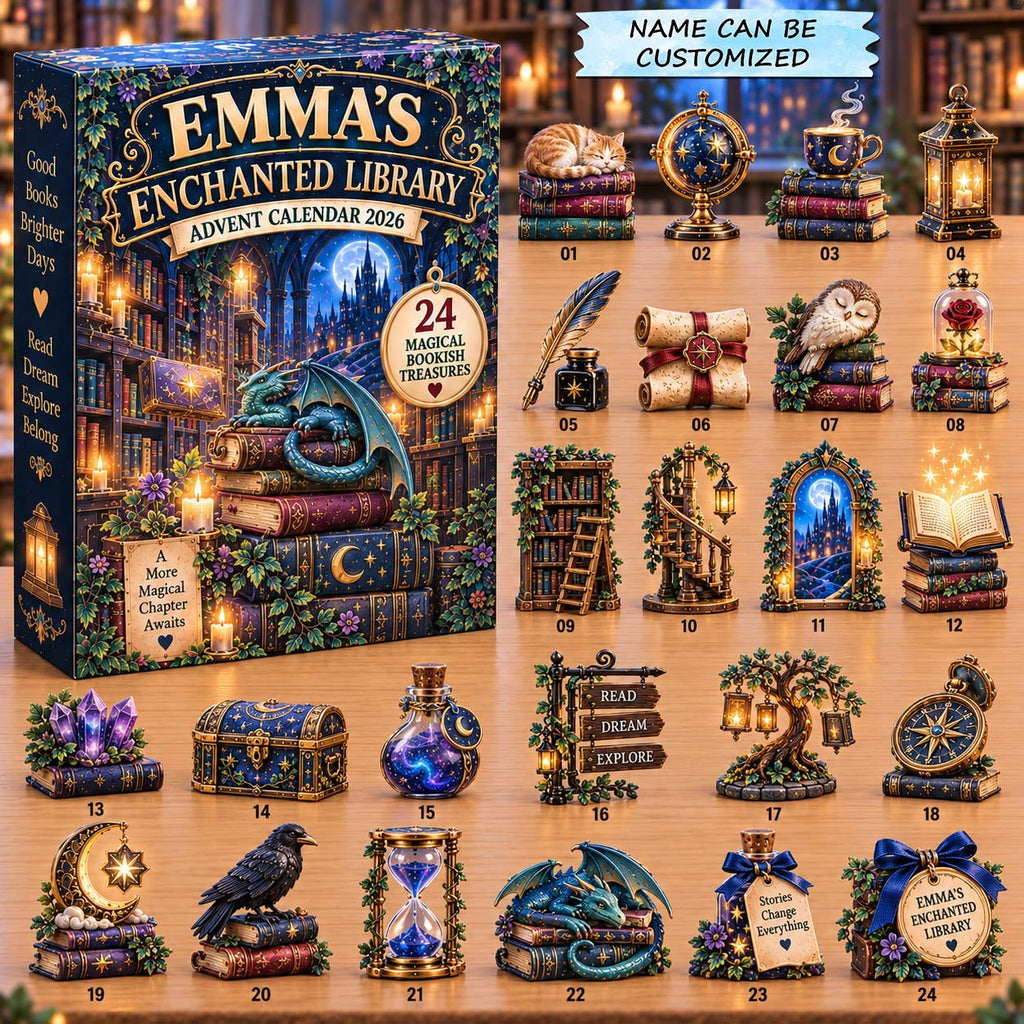 Personalized Enchanted Library Advent Calendar 2026