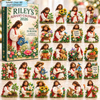 Personalized Faith In Bloom Advent Calendar 2026