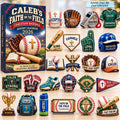 Personalized Faith on the Field Christian Baseball Advent Calendar 2026