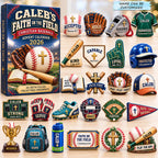 Personalized Faith on the Field Christian Baseball Advent Calendar 2026