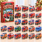 Personalized Firefighter Christmas Fire Trucks Advent Calendar 2026