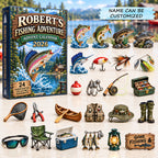 Personalized Fishing Adventure Advent Calendar 2026