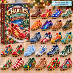 Personalized Football Cleats Advent Calendar 2026