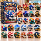 Personalized Football Helmet Advent Calendar 2026