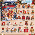 Personalized Golden Retriever Christmas Delivery Advent Calendar 2026