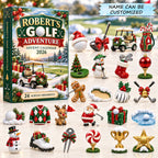 Personalized Golf Adventure Christmas Advent Calendar 2026