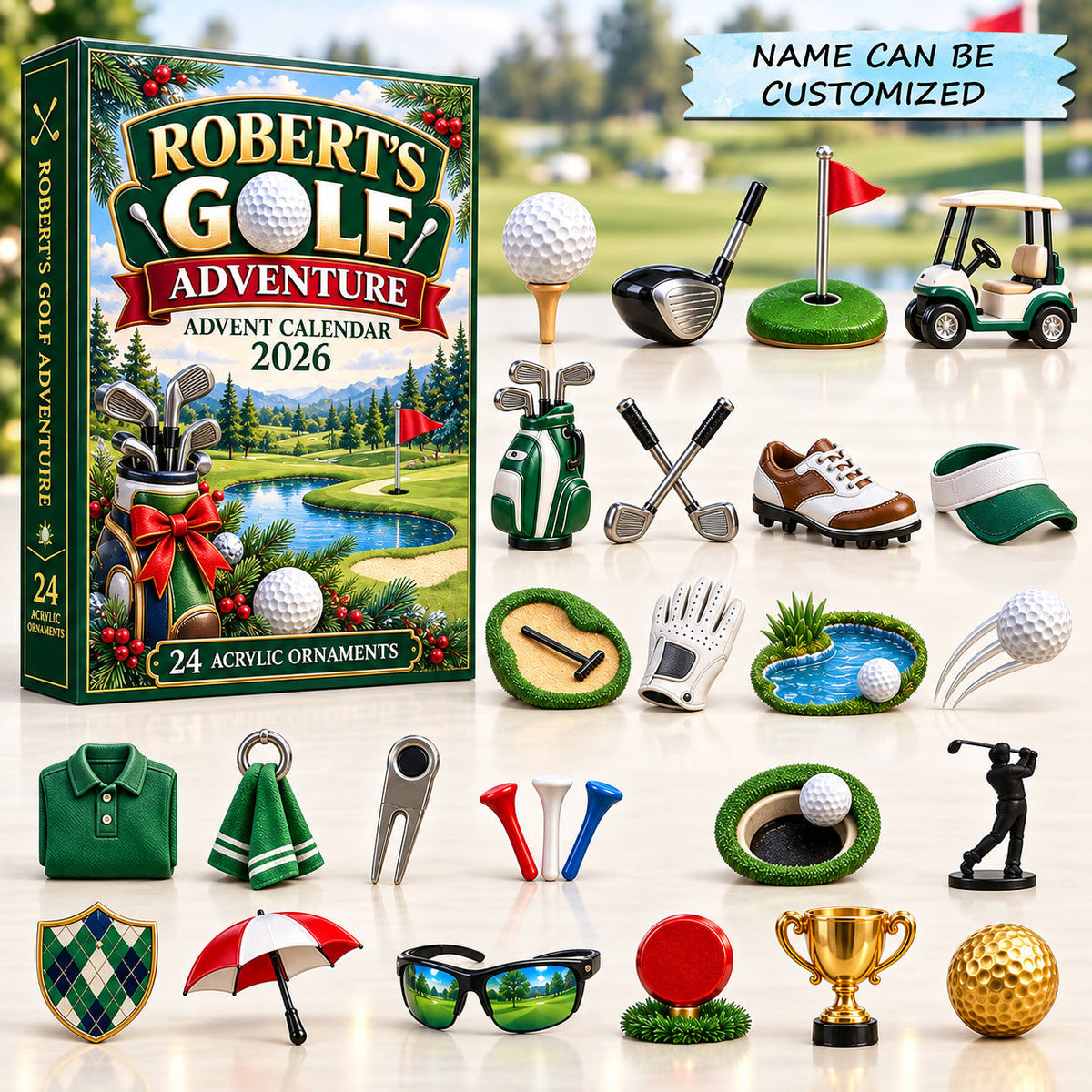 Personalized Golf Adventure Limited Edition Advent Calendar 2026