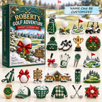 Personalized Golf Adventure Limited Edition Advent Calendar 2026