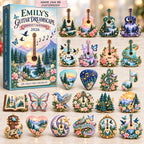 Personalized Guitar Dreamscape Advent Calendar 2026