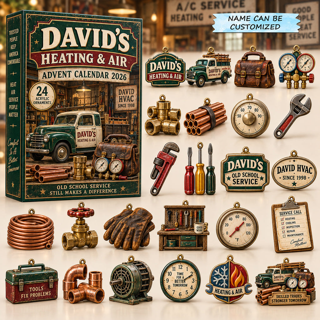 Personalized Heating & Air Advent Calendar 2026