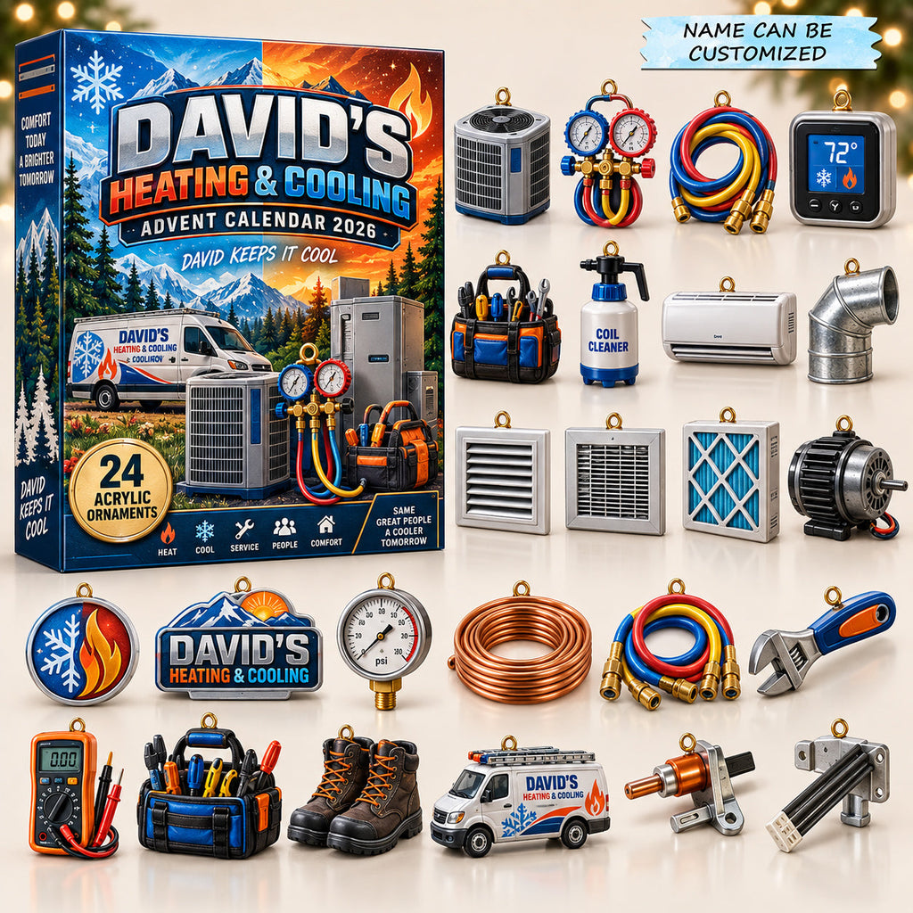 Personalized Heating & Cooling Special Advent Calendar 2026