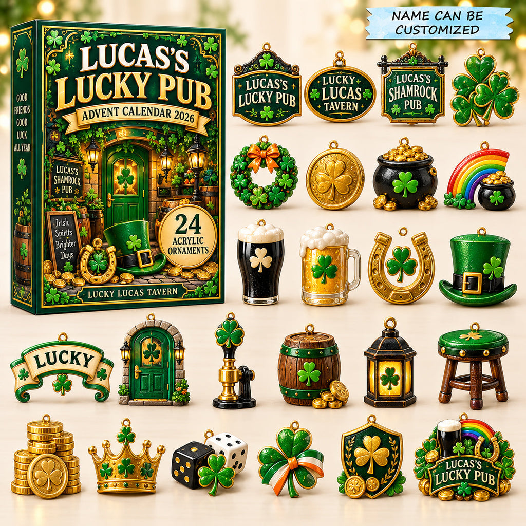 Personalized Lucky Pub Advent Calendar 2026