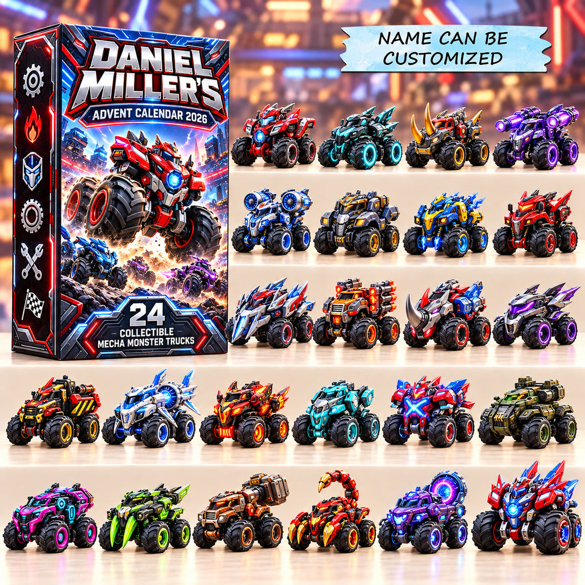 Personalized Mecha Rampage Advent Calendar 2026