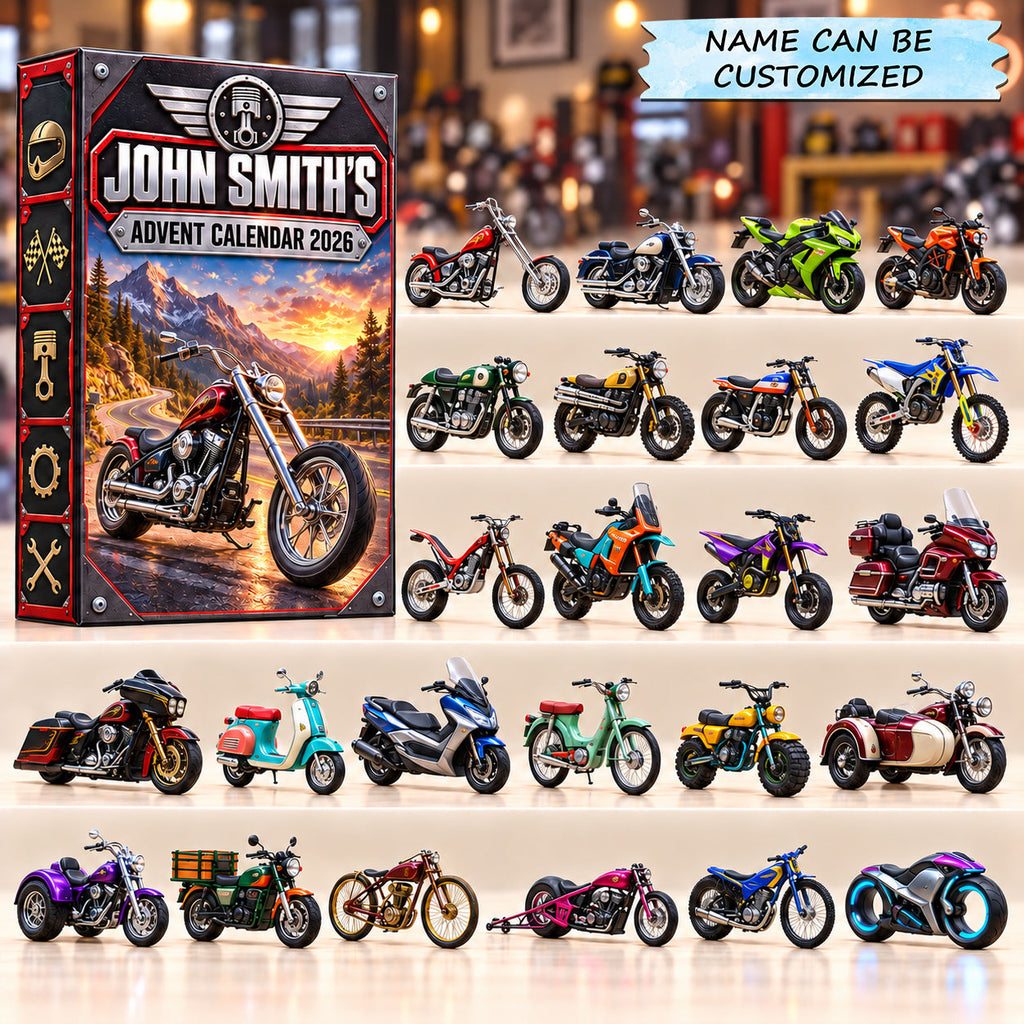 Personalized Moto Legends Special Advent Calendar 2026