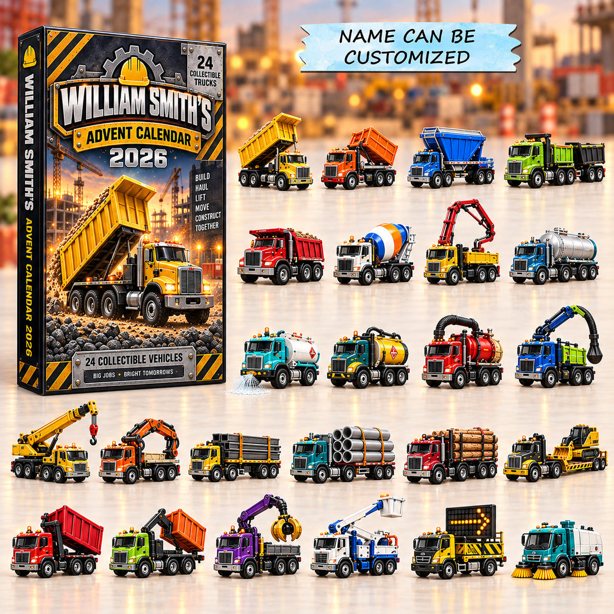 Personalized Iron Haul Limited Edition Advent Calendar 2026