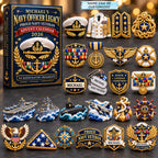 Personalized Navy Officer Legacy Advent Calendar 2026