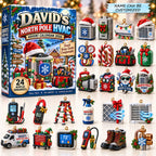 Personalized North Pole HVAC Advent Calendar 2026