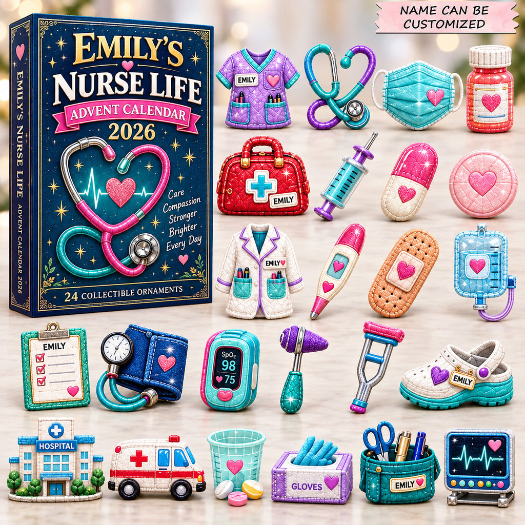Personalized Nurse Care Essentials Advent Calendar 2026