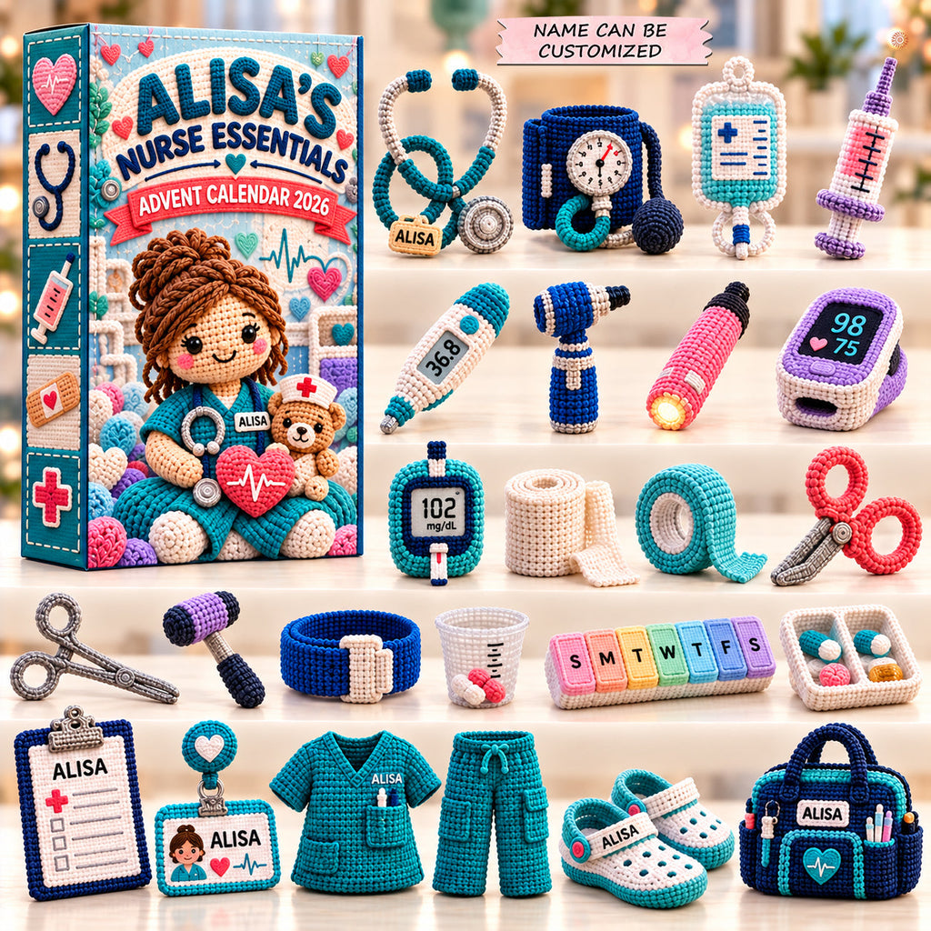 Personalized Nurse Essentials Advent Calendar 2026