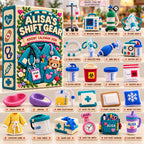 Personalized Nurse Shift Gear Advent Calendar 2026