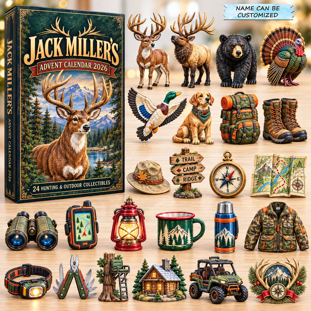 Personalized Outdoor Hunting Expedition Advent Calendar 2026
