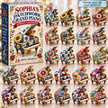 Personalized Patchwork Grand Piano Advent Calendar 2026