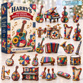 Personalized Patchwork Musical Instruments Advent Calendar 2026