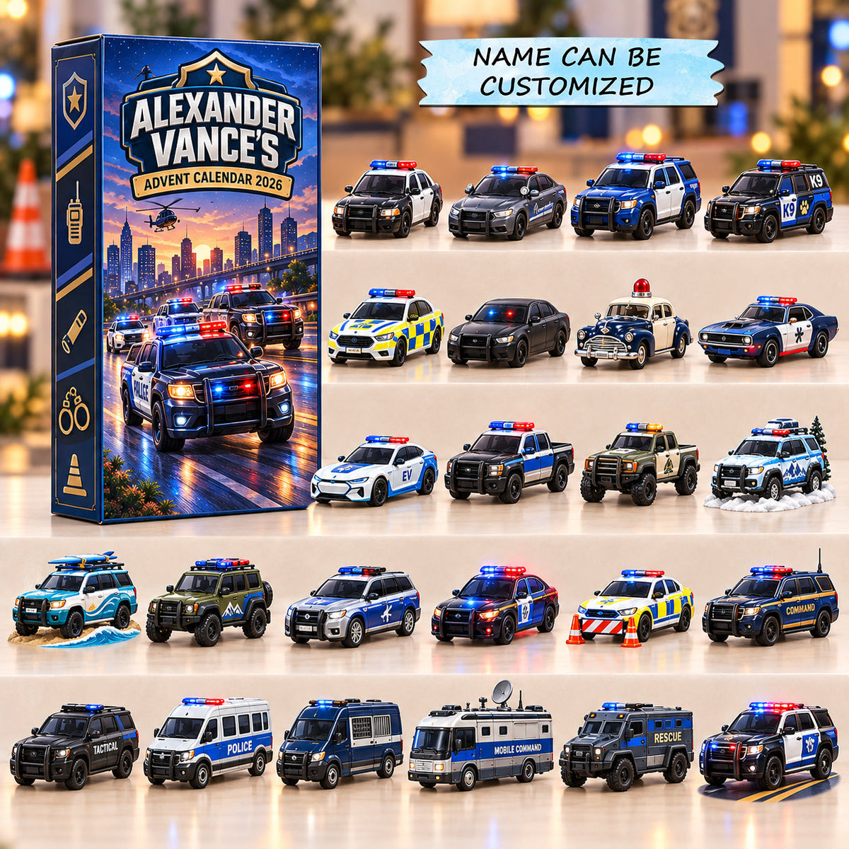 Personalized Patrol Fleet Special Advent Calendar 2026