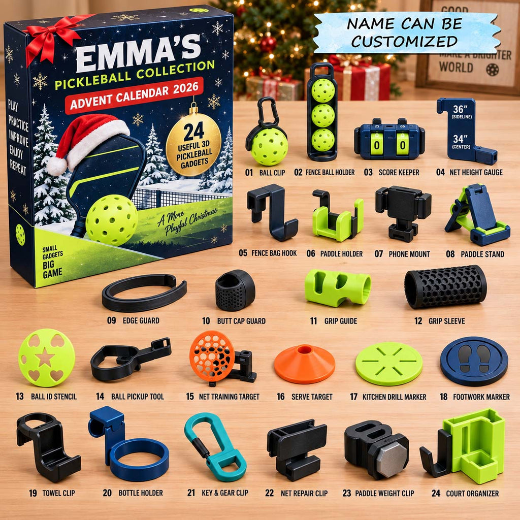 Personalized Pickleball Collection Advent Calendar 2026