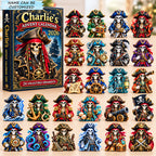 Personalized Pirate Skeleton Crew Advent Calendar 2026