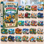 Personalized RV Motorhome Road Trip Advent Calendar 2026