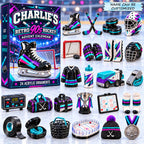 Personalized Retro 90s Hockey Advent Calendar 2026