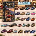 Personalized Speed Icons Limited Edition Advent Calendar 2026