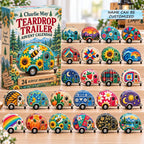 Personalized Teardrop Trailer Advent Calendar 2026