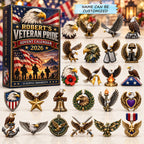 Personalized Veteran Pride Limited Edition Advent Calendar 2026