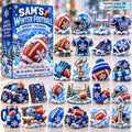 Personalized Winter American Football Advent Calendar 2026