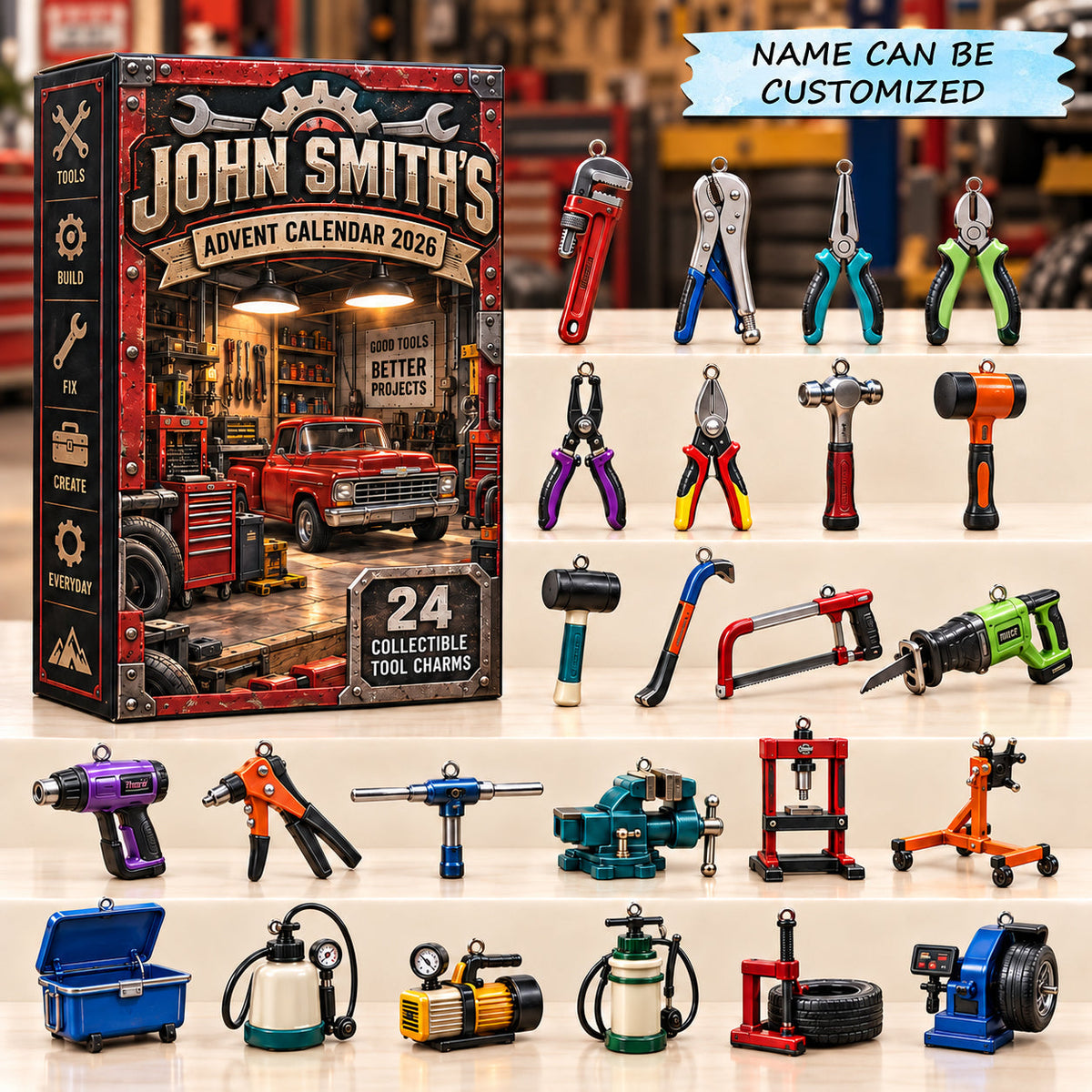 Personalized Workshop Titans Special Advent Calendar 2026