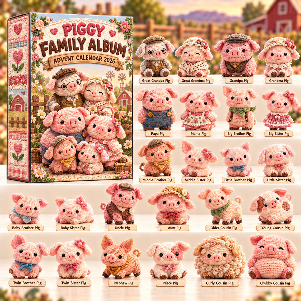 Piggy Family Album Advent Calendar 2026