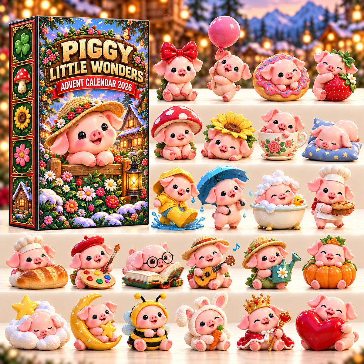 Piggy Little Wonders Advent Calendar 2026