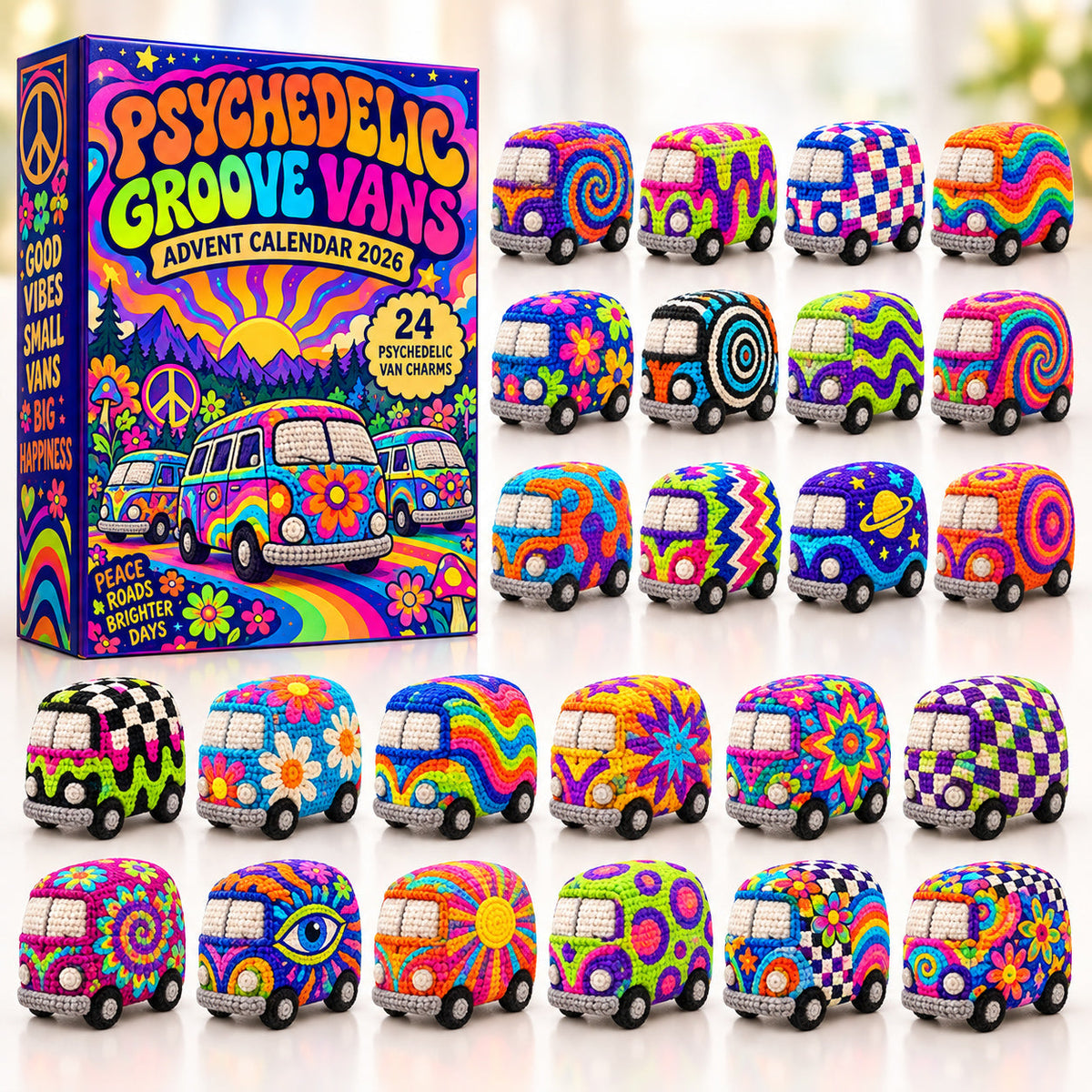 Psychedelic Groove Van Advent Calendar 2026