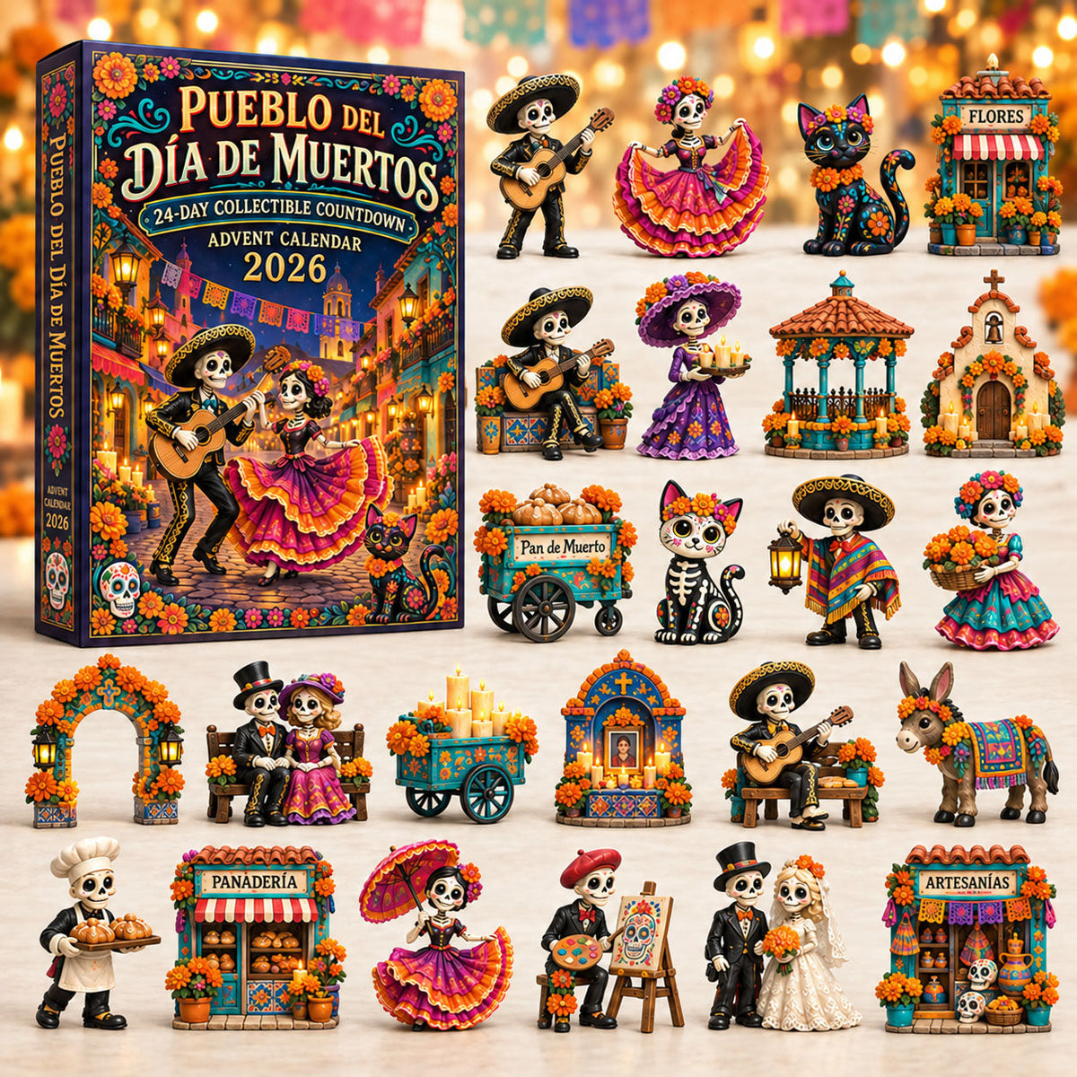 Pueblo Del Día de Muertos Special Advent Calendar 2026