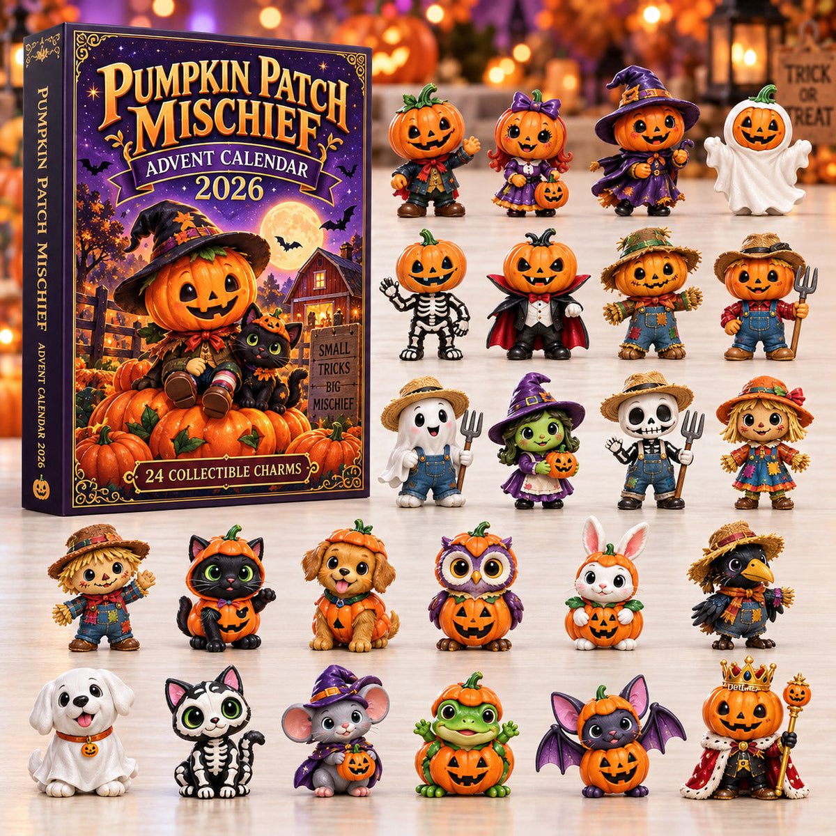 Pumpkin Patch Mischief Haunted Halloween Advent Calendar 2026