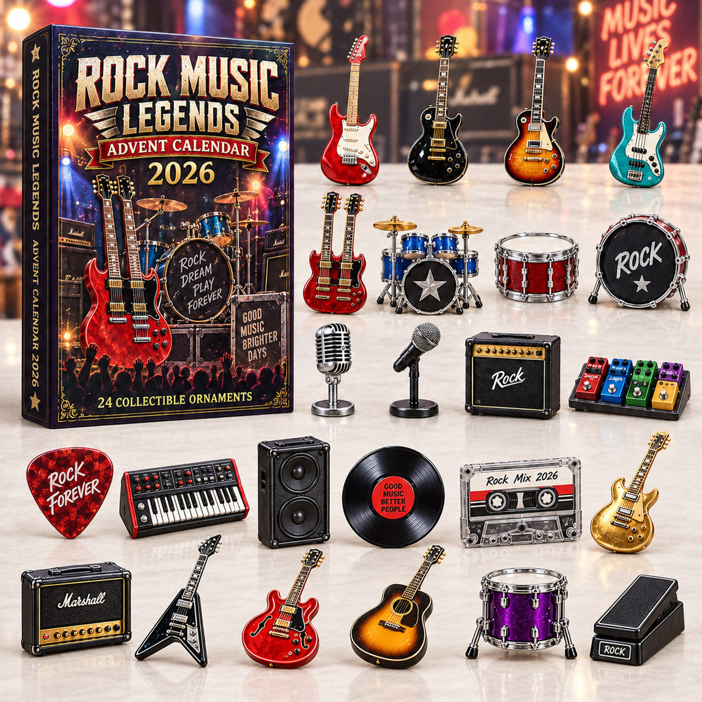 Rock Music Legends Music Lover Advent Calendar 2026