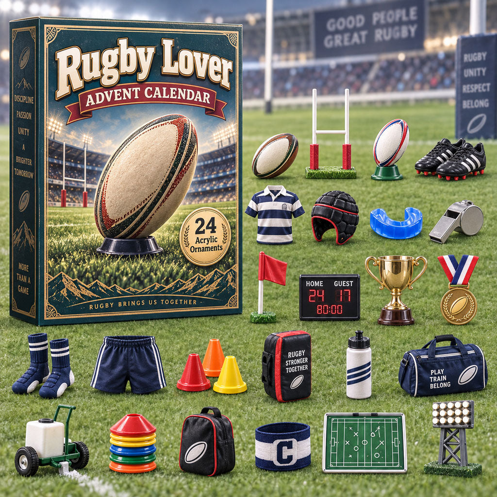Rugby Lover 24 Days Festive Countdown Advent Calendar 2026