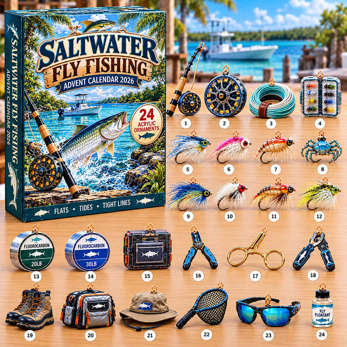 Saltwater Fly Fishing Advent Calendar 2026
